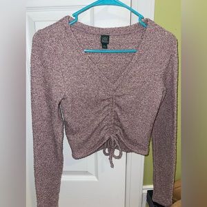 Fuzzy Wild Fable long sleeve purple Size small